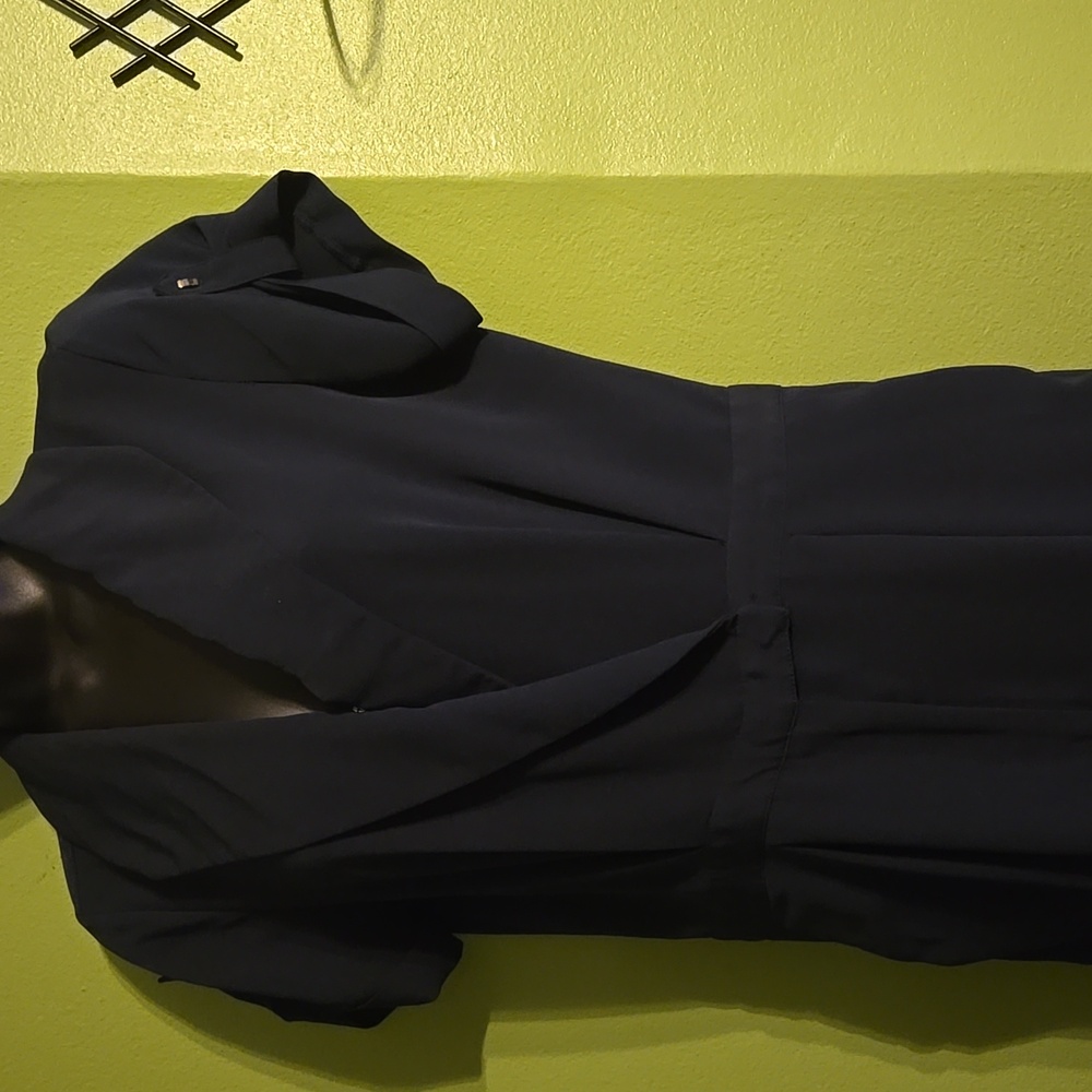 Zara Basic Collection Navy Blu Romper - image 6